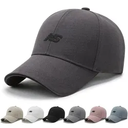 Korean Alphabet Baseball Hats, Men's And Women's Casual Trendy, Versatile, Hard-Topped Caps, Couples, Face-Showing Small Sunhats