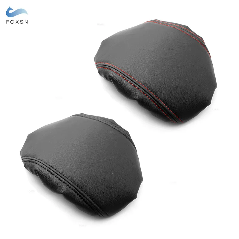 Para Honda Civic 8ª Gen Sedán 2006-2011, Cubierta de Consola Central para Reposabrazos, de Cuero PU con Acolchado de Esponja, para el Interior del Vehículo