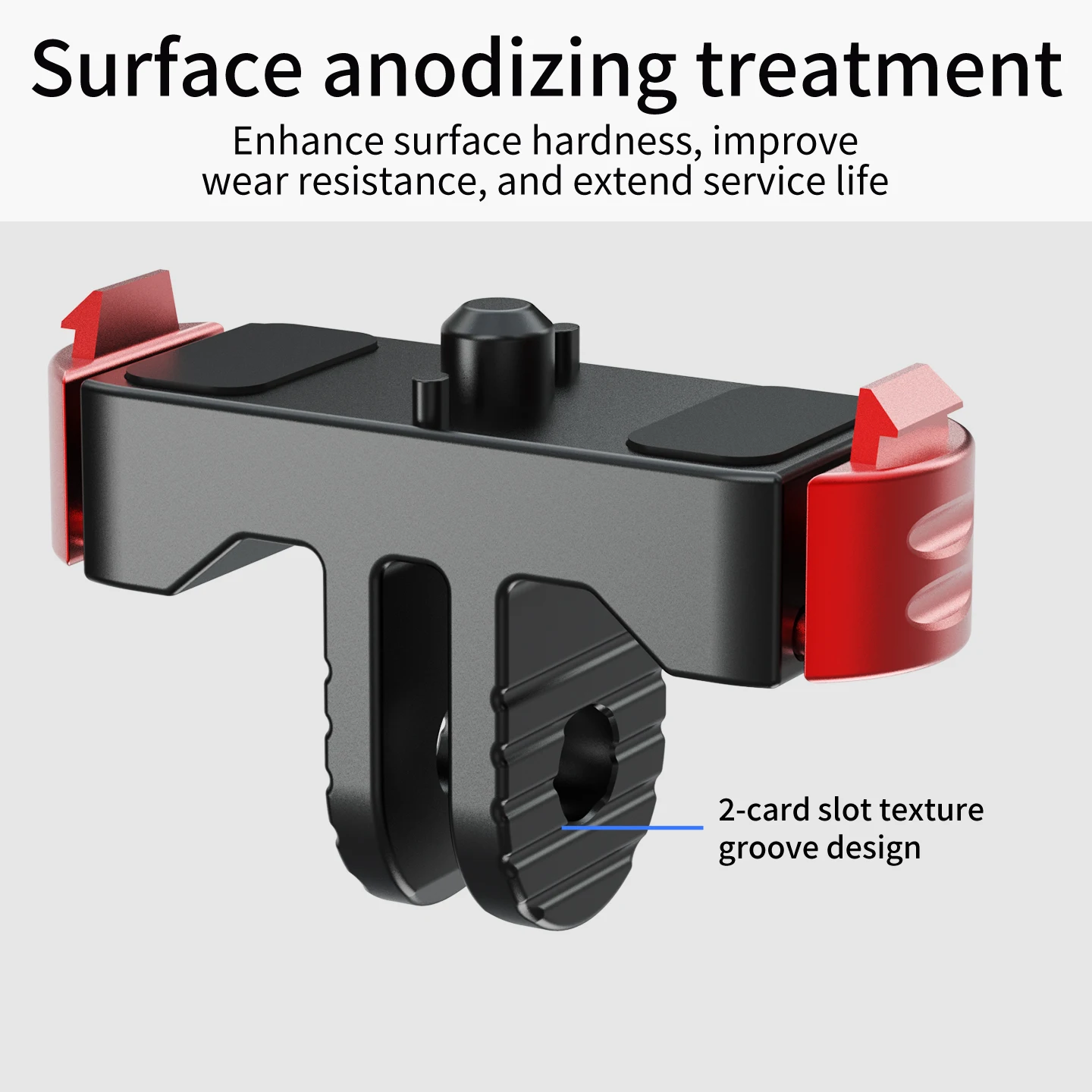 Neue Dual Lock Magnetische Quick Release Basis Action Kamera Stativ Halter 1/4 Anti Umkehr Halterung für GoPro MAX 2 für Go Pro Hero 13 – Detail 8