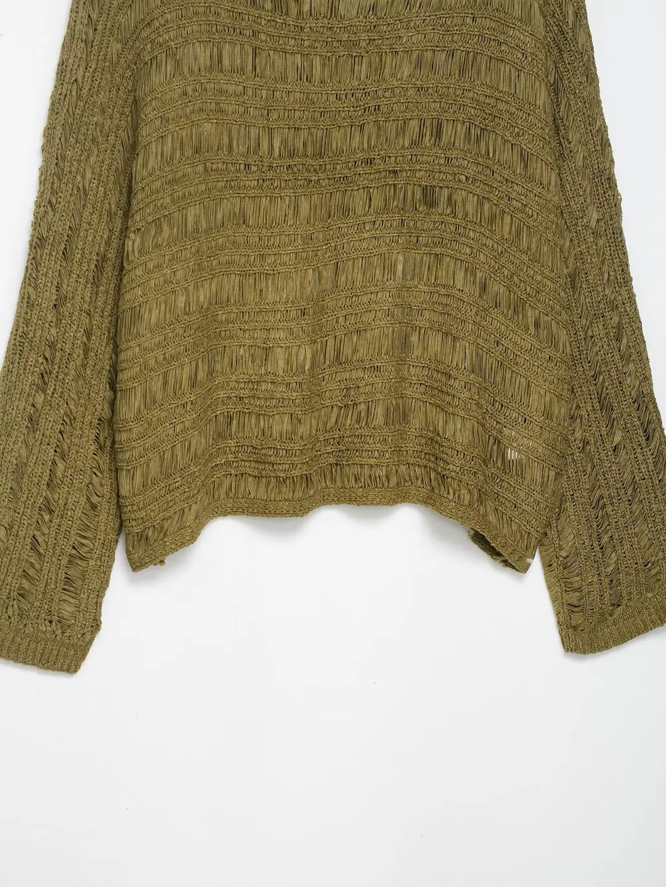 Nouvelle mode décontracté manches chauve-souris col rond pull couleur unie coupe ample tricot mince pull pour les femmes