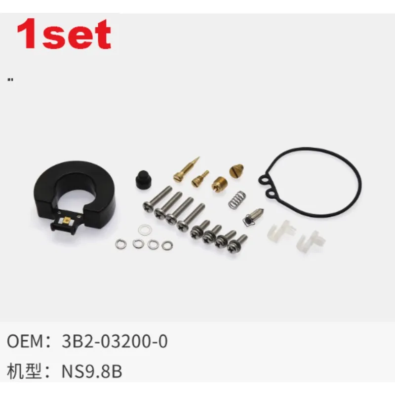 1set Carburetor repair kit FitFor Tohatsu 2-stroke 9.8HP 3B2-03200-0