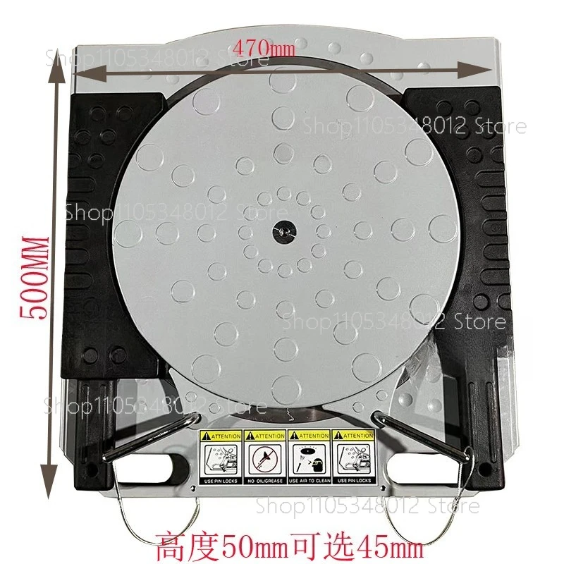 3D Wheel Alignment Tool, Corner Plate Accessories Ultra Thin Round Tool For Four Post Lift Car Repair Equipment