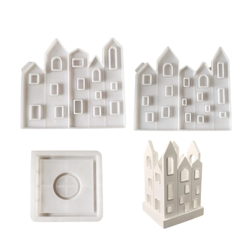 

Easy to Use Silicone Mold for Crafting Plaster Houses Great for Enthusiasts