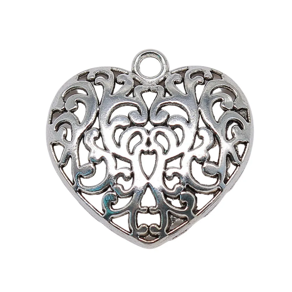 Pendant Thanksgiving Day Charms Pendant Bag Charms For Handbags Gothic Style Peach Heart