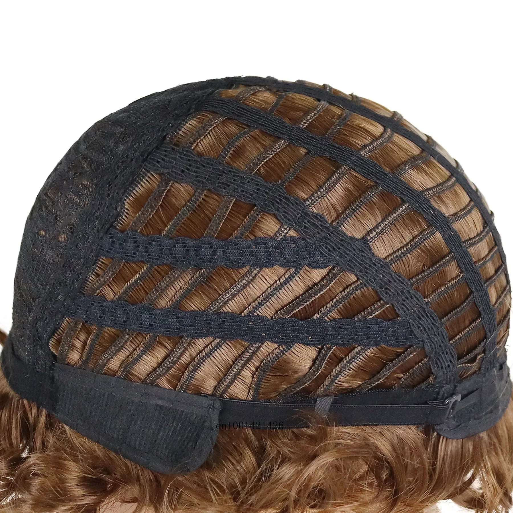 شعر مستعار أسود مجعد المرأة قصيرة براون بيروكات صناعية تسريحات الشعر الإناث نمط غير رسمي استبدال الأفرو تجعيد الشعر الطبيعي الأم الباروكات لينة