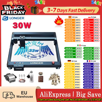 Longer Laser B1 30W Laser Engraver Cutter 6-Core Laser Head 450 X 440mm Engraving Area - Eu