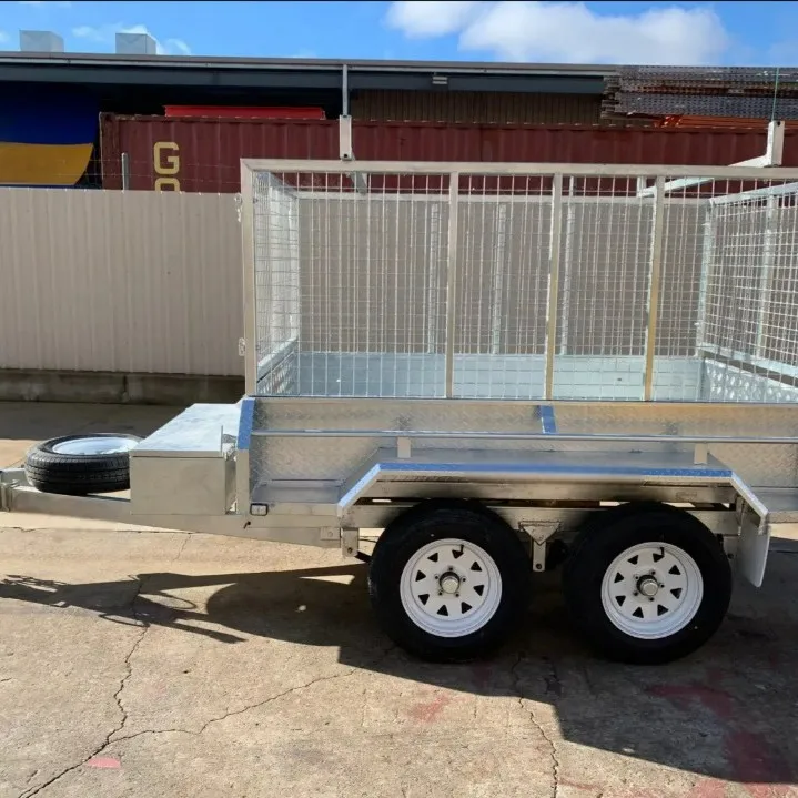 2025 مزرعة قفص زراعي مقطورات البضائع شاحنة جرار صندوق مقطورة