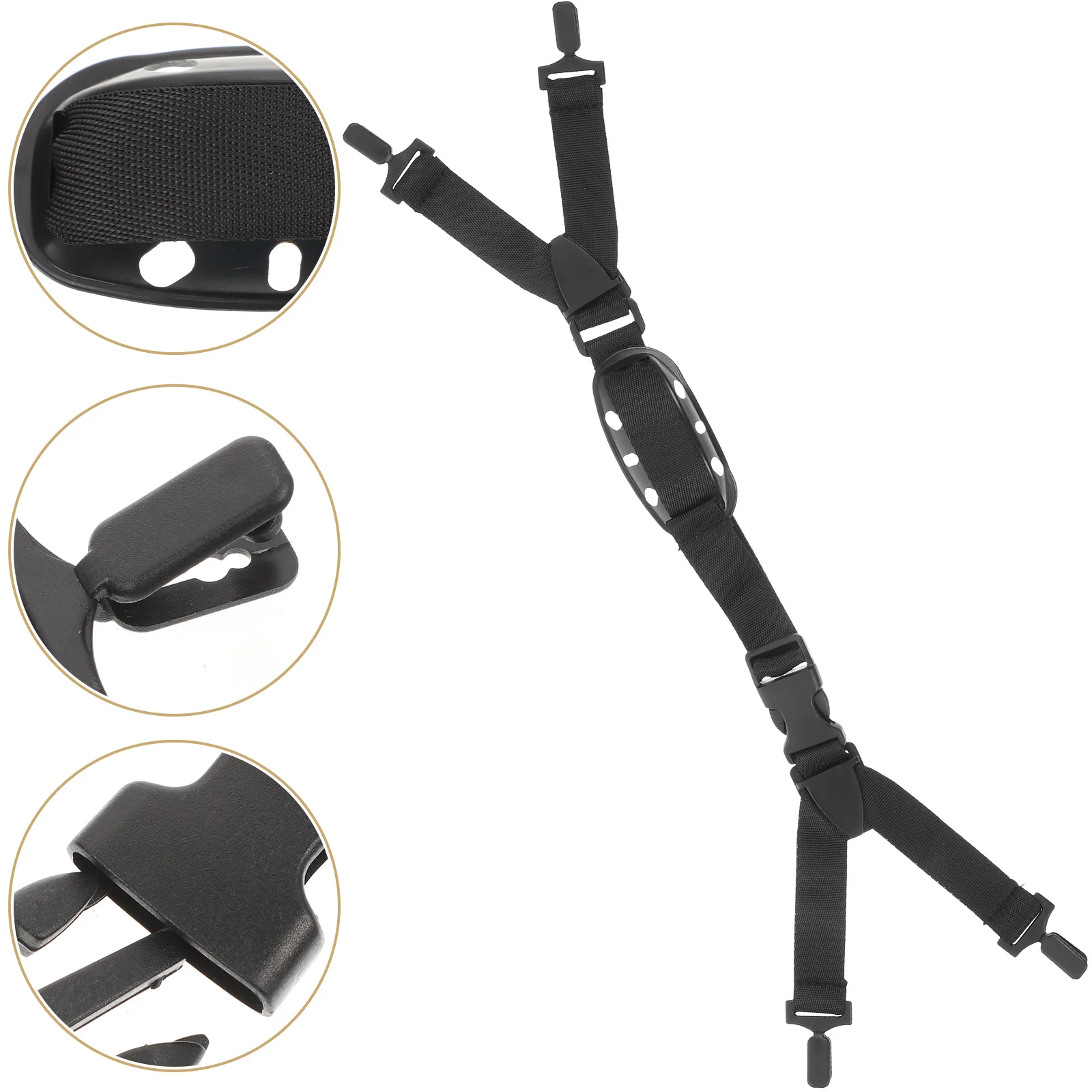 Elastische Kinband Veiligheidshelm Hoeden Elasticiteit Rijden Verstelbare Kinband