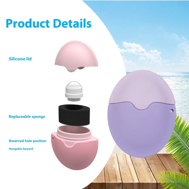 

E1YE Suncream Applicator Silicone Lotion Applicator for Kids Adults and Families