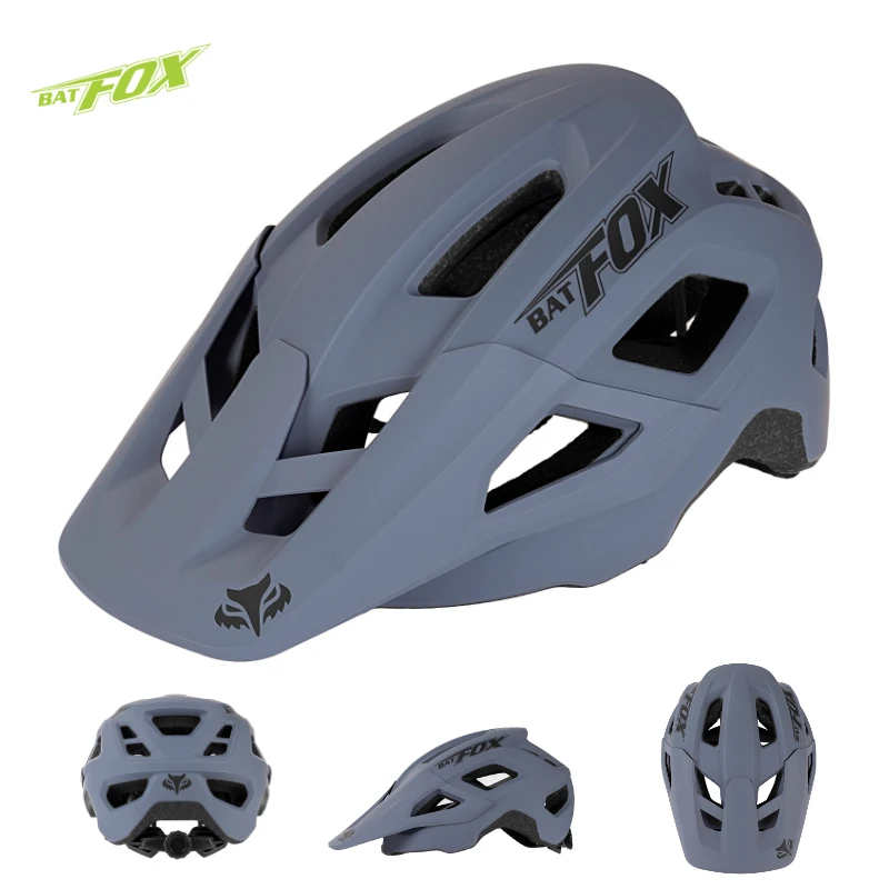 BATFOX Fahrradhelm MTB Casco Fahrradhelm Sicherheit Weiß Integral geformter Mountainbike-Helm für Männer Frauen Casco Bicicleta – Detail 25