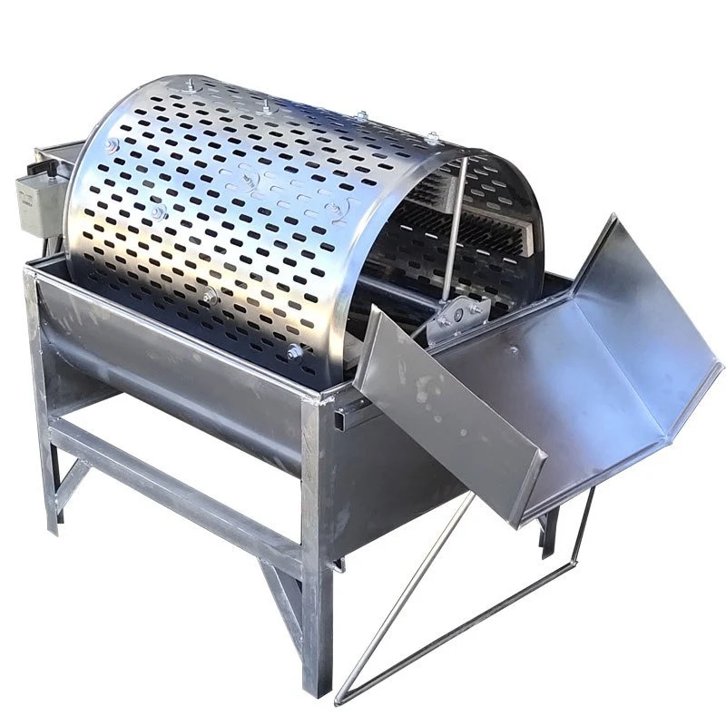 Potato washing machine Household 220v small automatic potato lotus root cleaning sweet potato machine and mud removal machine