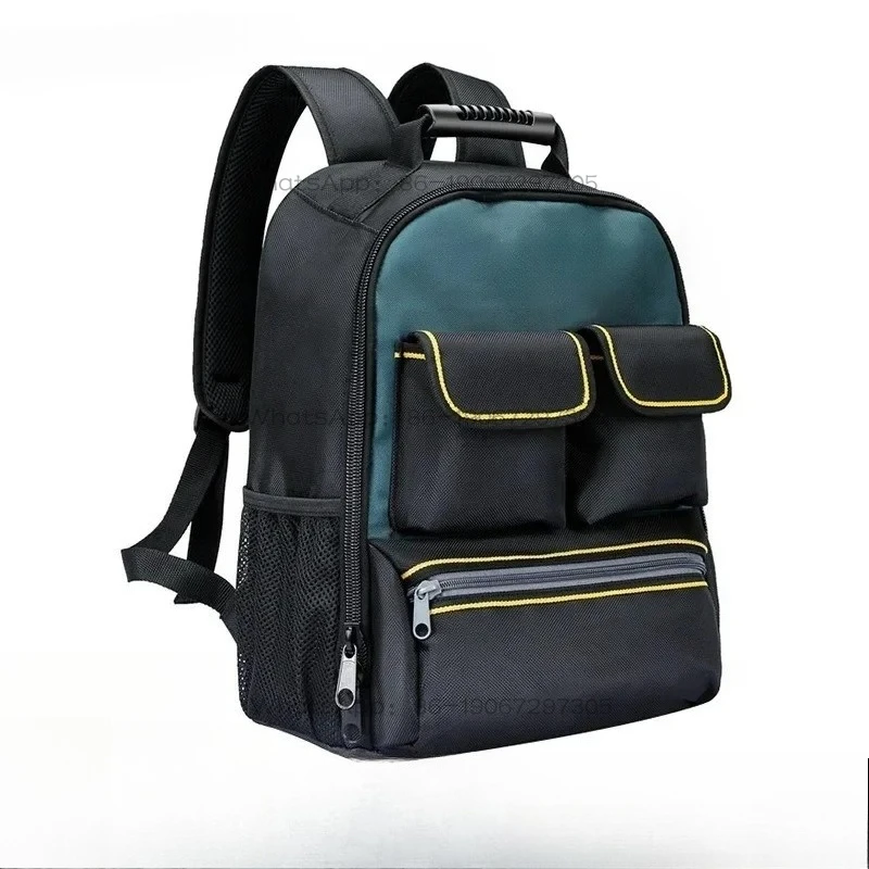 Multi functional maintenance tool backpack, specialized electrician shoulder bag, large capacity