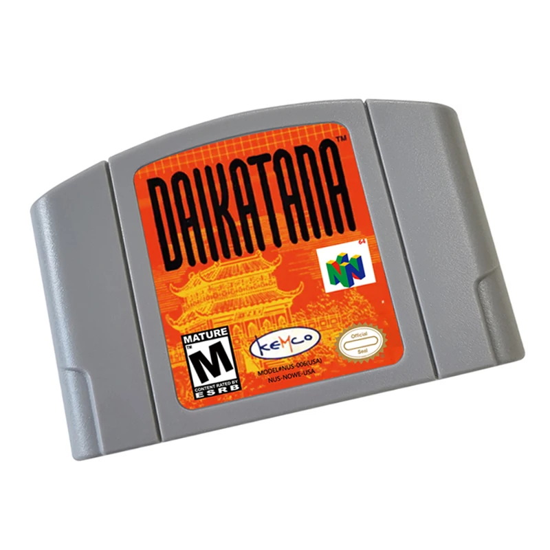 

Daikatana 64 BIT Video Game Cartridge US Version For N64 Game Console