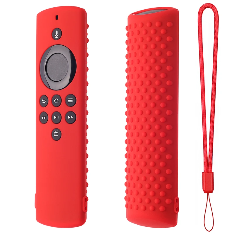 Funda de silicona para mando A distancia de mazon Fire TV Stick Lite, cubierta protectora, piel