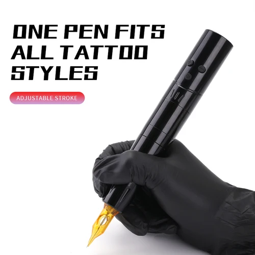 Imagen 2 del producto Máquina de tatuaje inalámbrica profesional, pluma, maquillaje permanente, delineador de ojos, herramientas de labios para cejas, cuero cabelludo, principiante y artista