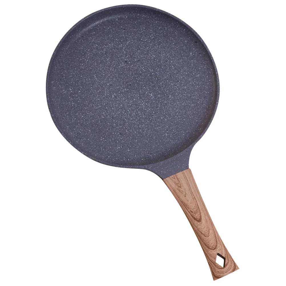 

1Pcs Non-Stick Frying Pan Aluminum Skillet with Flat Base for Even Heat Distribution Ideal for Pancakes Eggs Steak Bbq Home