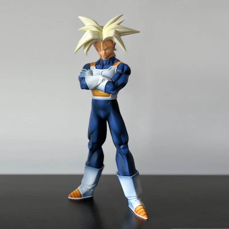 

Dragon Ball Super Vegeta & Trunks Super Saiyan Action Figures Set Collectible GK Handmade Model Anime Toys for Holiday Gifts