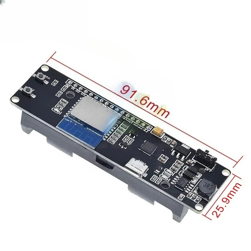 1/3PCS WeMos D1 ESP-02 ESP8266 nodemcu WiFi module with 18650 battery charging