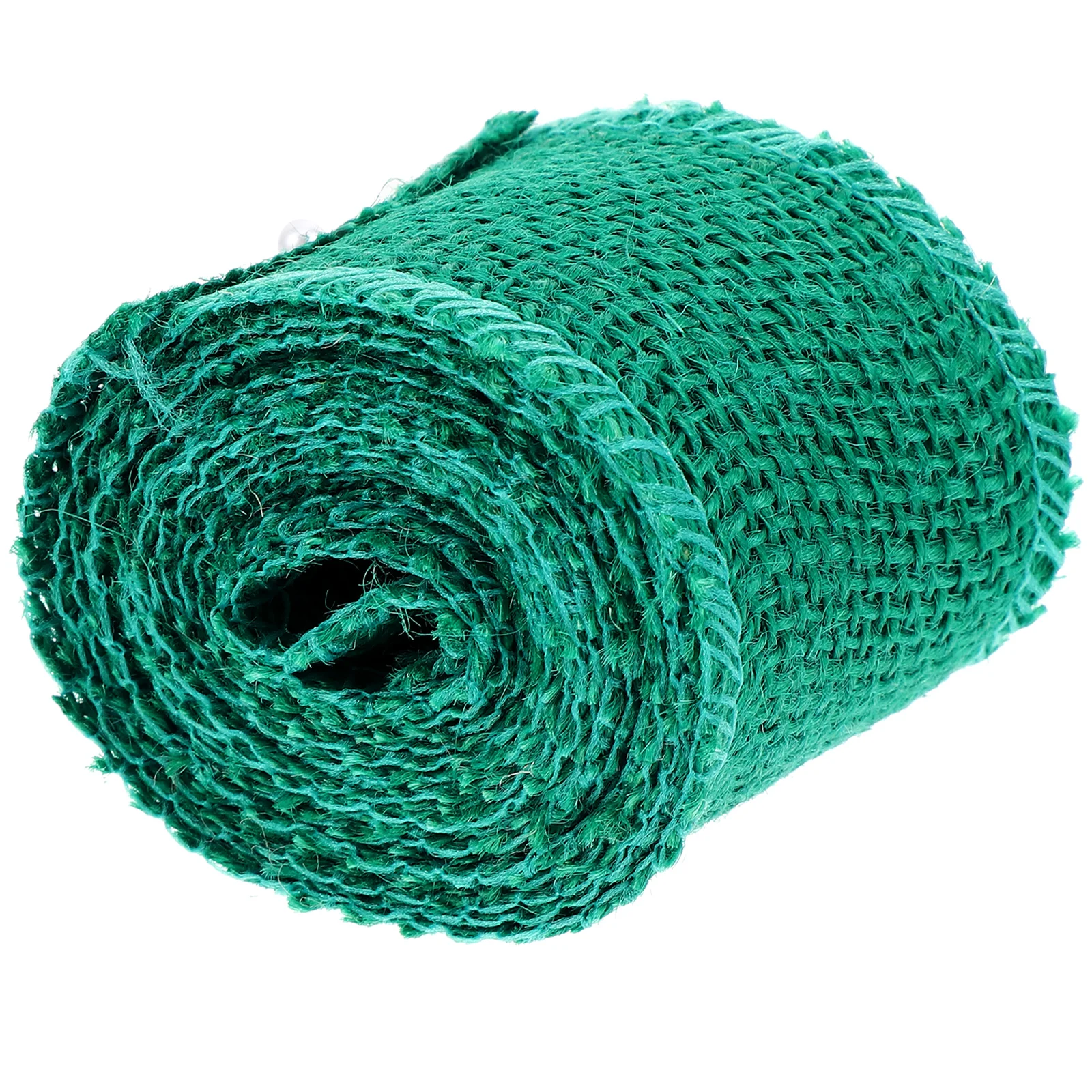 

2m Orange Jute Burlap Ribbon Roll Versatile Use for Christmas Craft Decoration Rustic Wedding Wrap Jute Burlap Roll