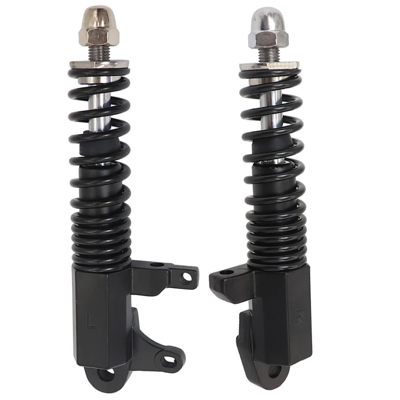 10 Inch Front Suspension Shock Absorber for Electric Scooter Hydraulic Spring Shock Absorption Kit Front Suspension Fork Parts