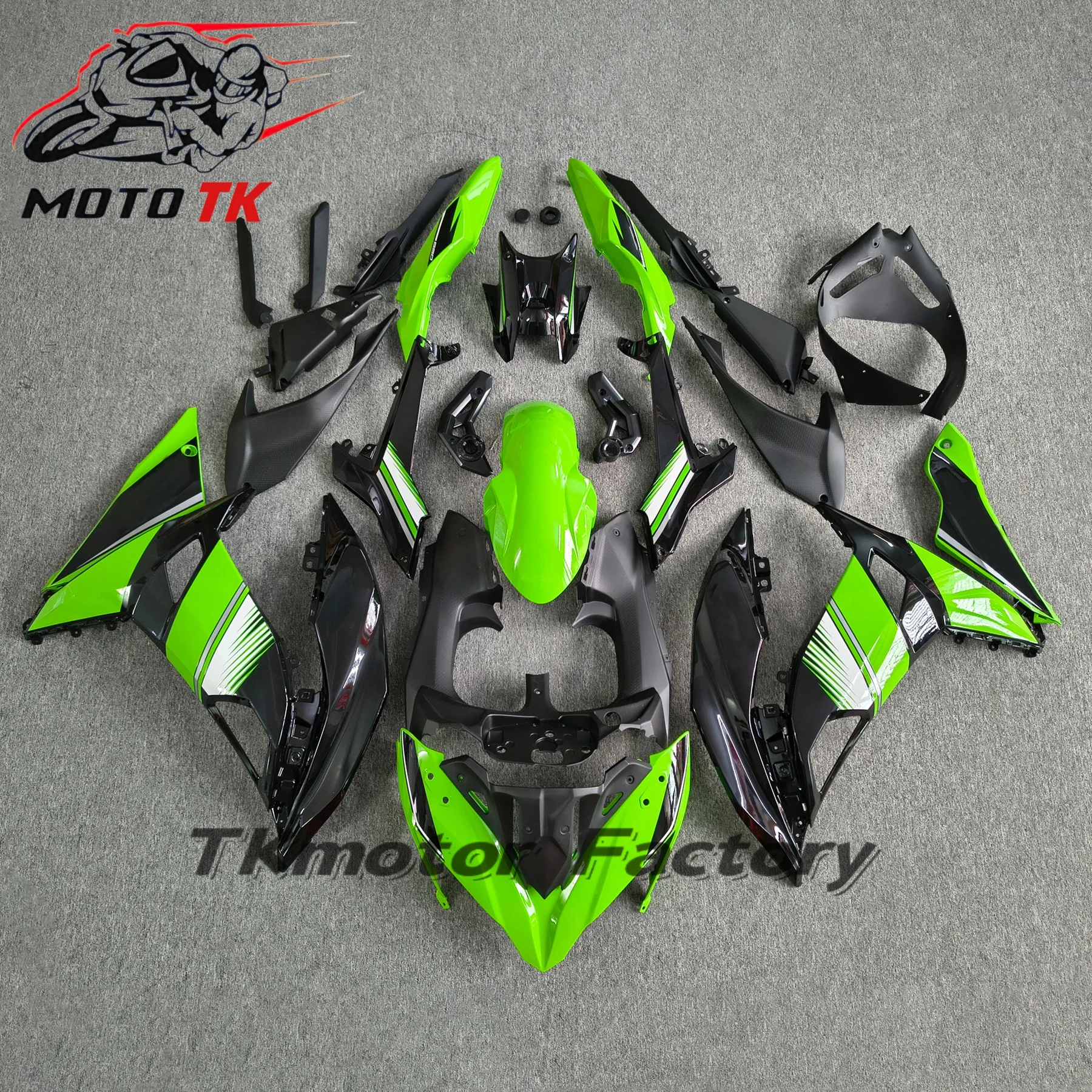 Classic Style Body Fairing kit For Ninja650 ER-6F 2017 2018 2019 EX650 Aftermarket Fairing kit For Ninja 650 ER6F
