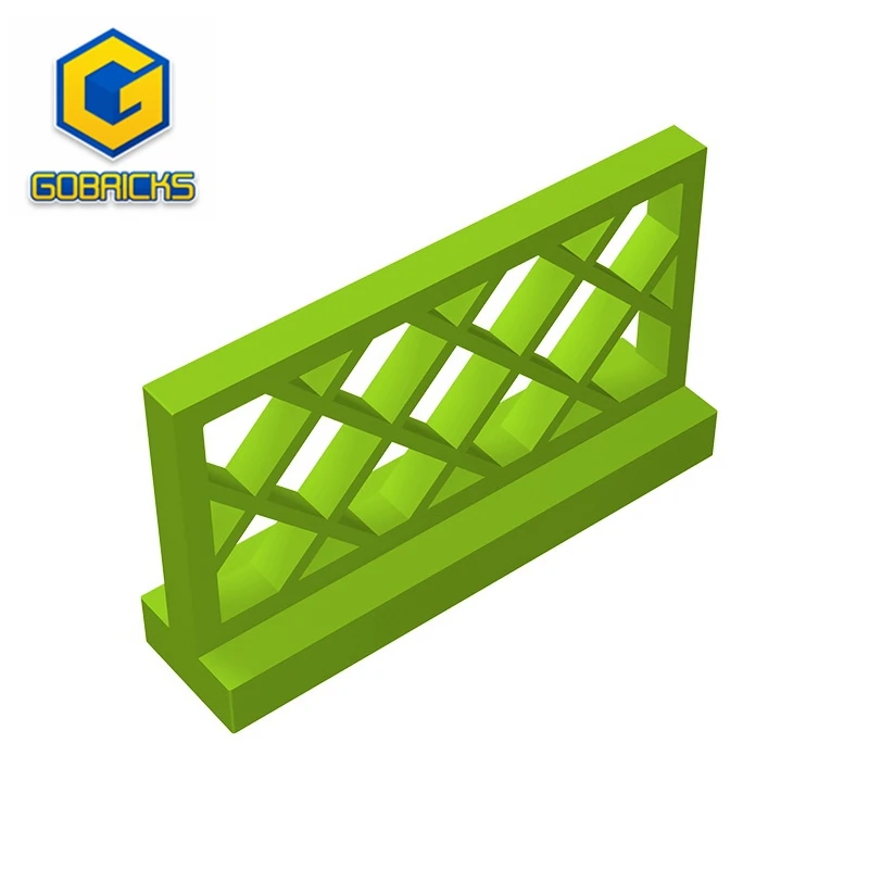 MOC PARTS GDS-882 Fence 1 x 4 x 2 compatible with lego 3185 pieces of children\'s toys Assembles Building Blocks Technical