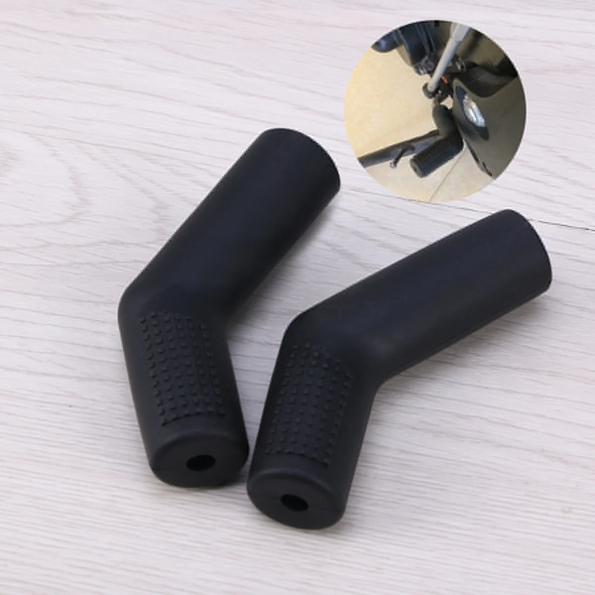 

2Pcs Motorcycle Gear Shoe Protector Durable Non Slip Adjustable Boot Cover For Bike Practical Compact