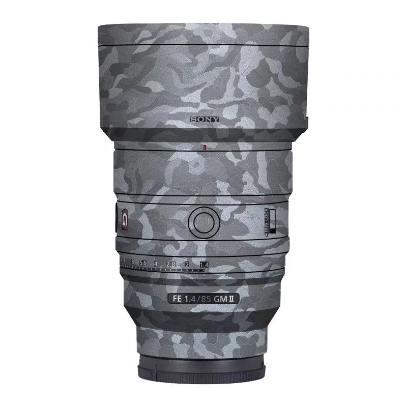 Niestandardowa naklejka na obiektyw Sony FE 85mm F1.4 GM II Naklejka na obiektyw aparatu Winylowa folia ochronna SEL85F14GM2 85 1.4 F/1.4 M2