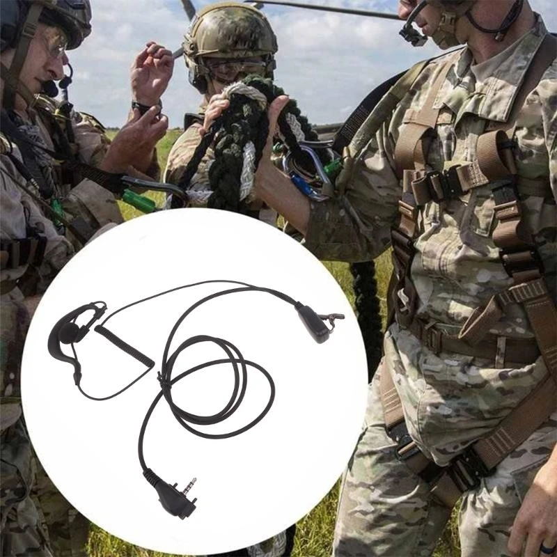 

Spring Wire Ear Hook Headset with Microphone Suitable for VX-231 VX-241 VX-261 VX-264 VX-298 VX-300 VX-350 VX-351 best sale