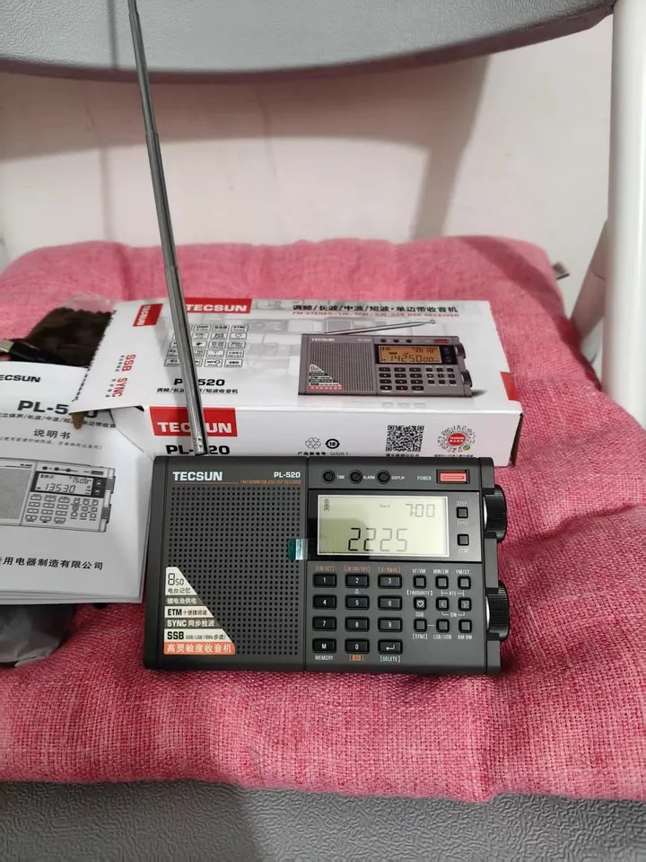 2026 新しい Tecsun PL-520 FM/MW/SW/LW SSB DSP フルバンドラジオ受信