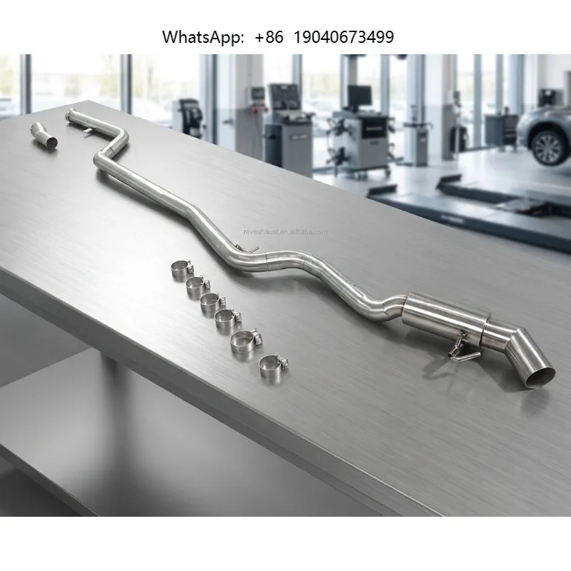 Suitable for Stainless Steel with Resonator Type Muffler Exhaust Pipe cxl