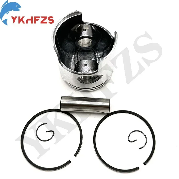 

3LC-00001-0 Piston kit PISTON&CLIP&PIN&RING For Tohatsu Outboard Engine 2-Stroke MX50D2,MWX50D2; Diameter: 68MM, Made in Taiwan