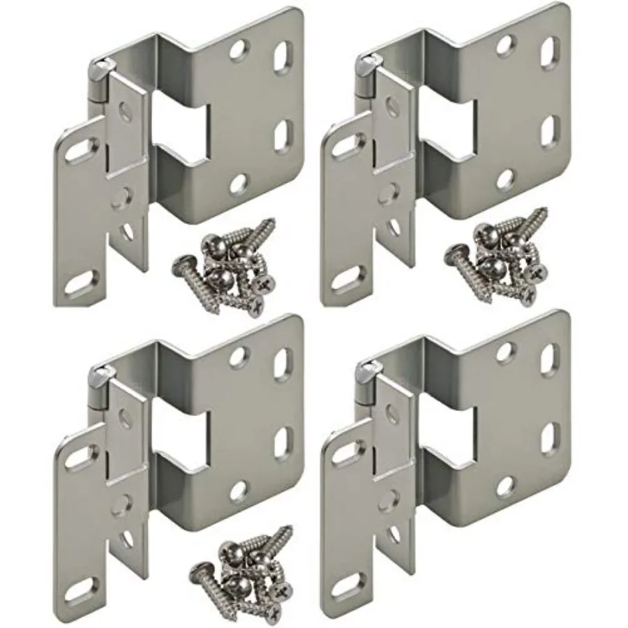 

Five-Knuckle Hinge - Grade 1, for 3/" Door Thickness, Institutional Hinge, Dull Chrome Powder Finish. Available in PK (PK) (PK