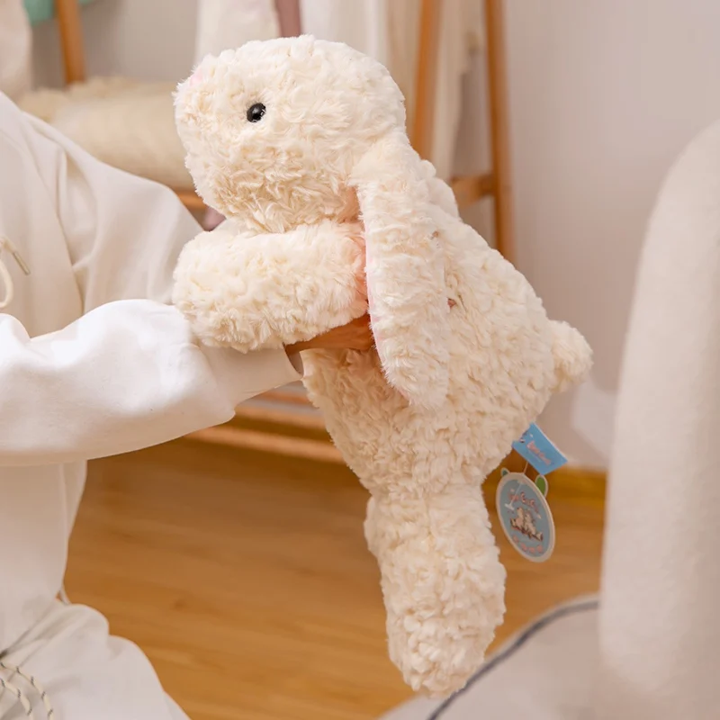 

55cm Cute Plush Bear Rabbit Elephant Duck Pillow Soft Stuffed Animal Toy Long Hugging Cushion for Kids Birthday Home Decor