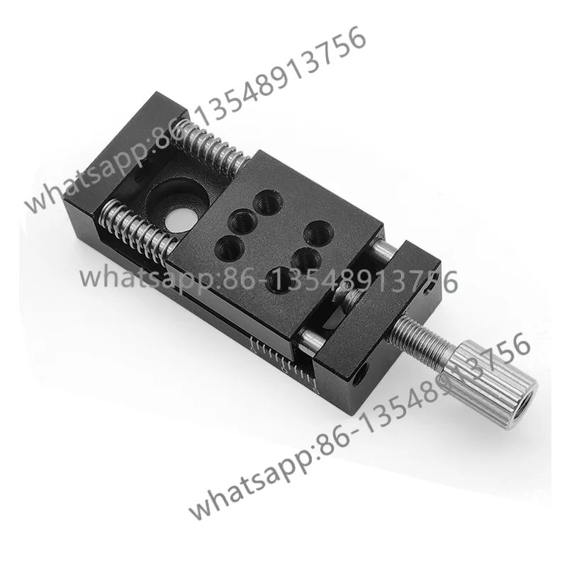 Precision miniature slide stage, manual displacement/experimental platform