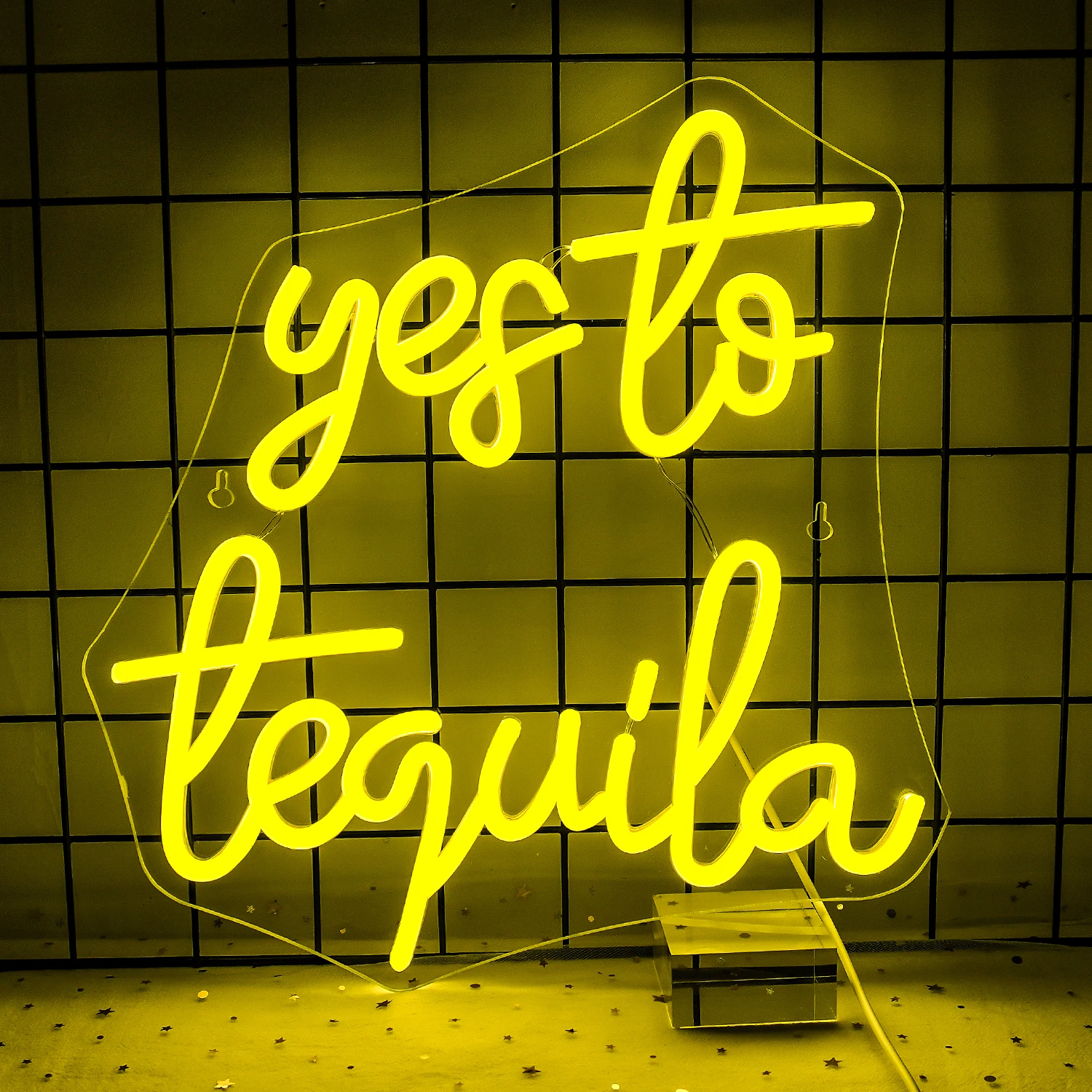 

Yes To Tequila Bar Neon Signs Led Light Up Sign Room Decoration For Home Bars Birthday Party Pub Club Wall Decor USB Lamp 5V