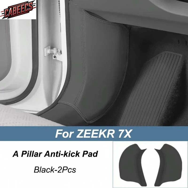 

For ZEEKR 7X Driver Copilot Seat Side Anti-kick Protective Pad Mat Anti Scratched Covers Interior Modified Accessories