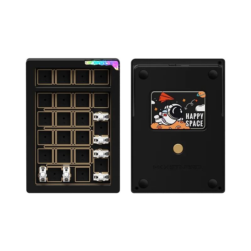 

Weikav Stars21 Plus Keypad Kit Aluminum Wireless Bluetooth Agile 3Mode Mechanical Keyboard Rgb Hot Swap Numeric Keypad Kit Gift