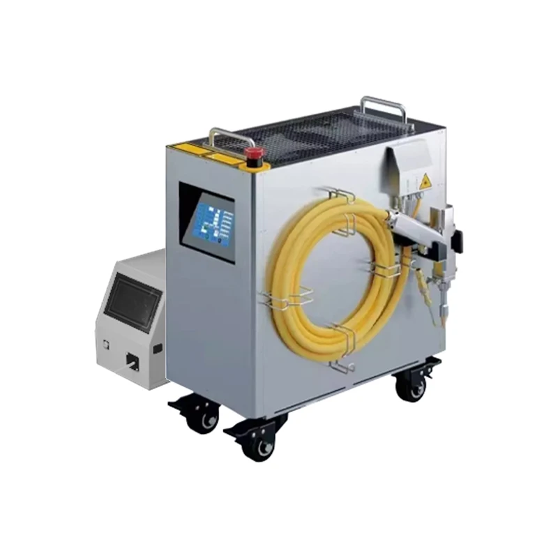 Handheld Laser Welding Machine 1500W Air Cooled Manual Low Heat Flexible Operation Welder for On-site Repair and Maintenance