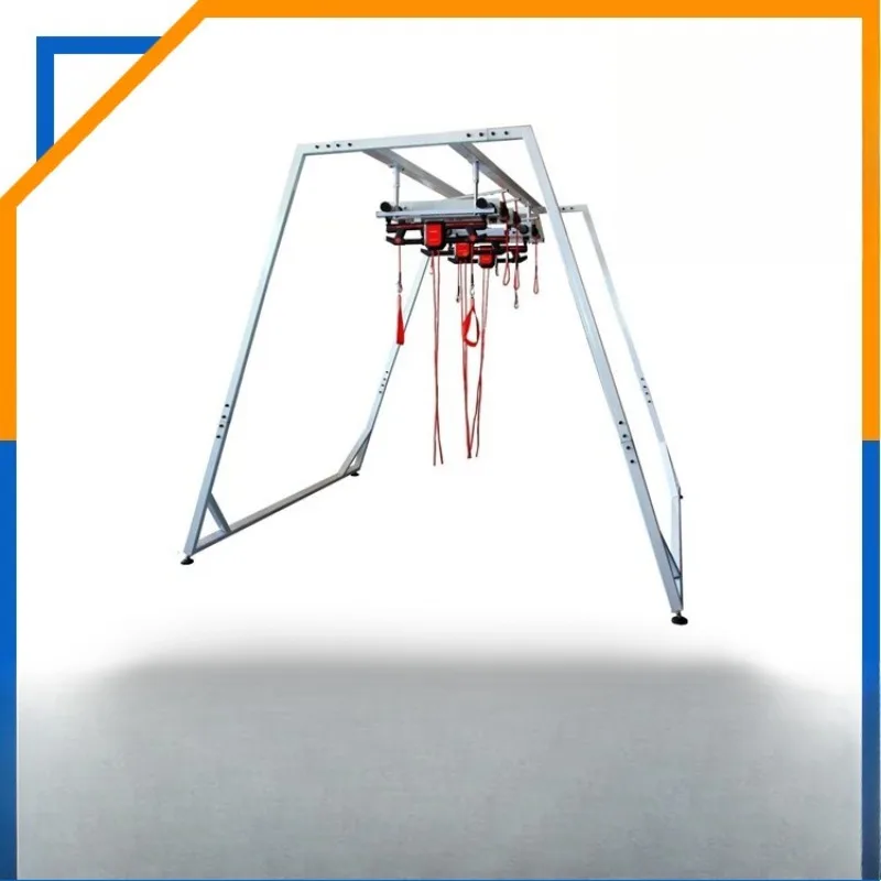 Floor-mounted suspension training system activates neuromuscular
