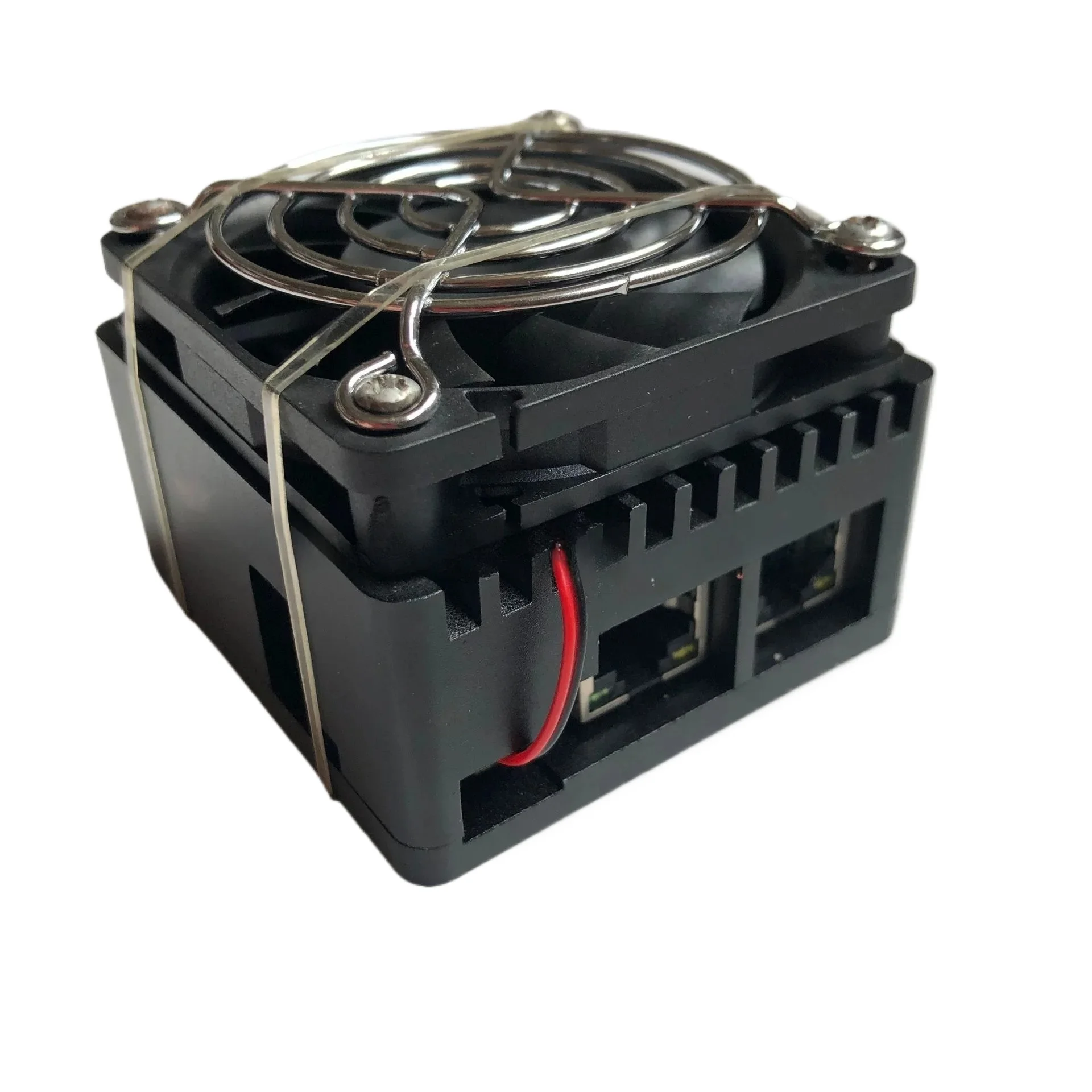

R2S Mini Router, CNC All-Metal Shell Rk3328 Dual Gigabit Network Port Radiator Shell