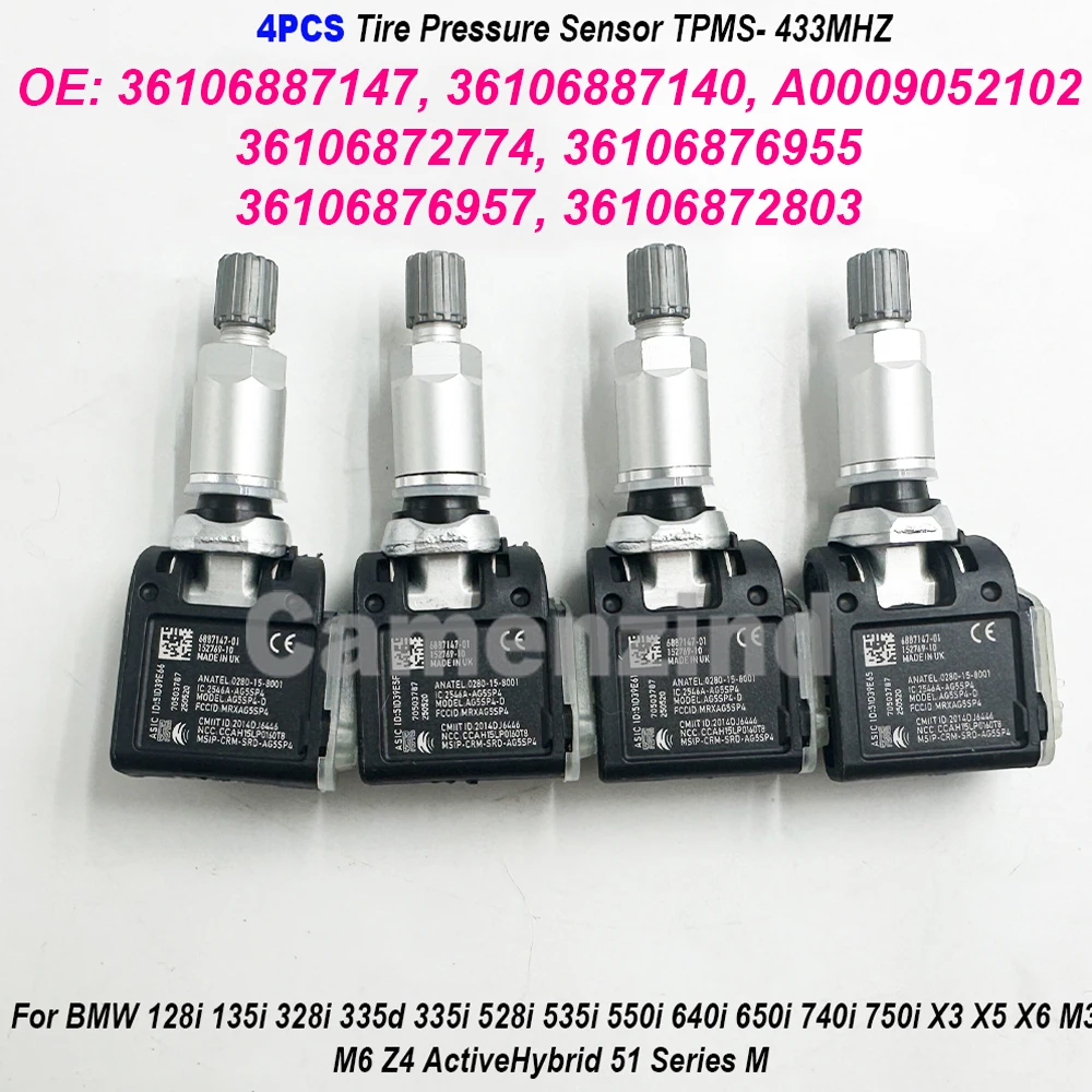 yZ[z4 TPMS ^CCZT[ 433MHz 36106887147 A0009052102 xc VS30 W177 W247 W213 BMW G30 G20 X3 6887147-01p