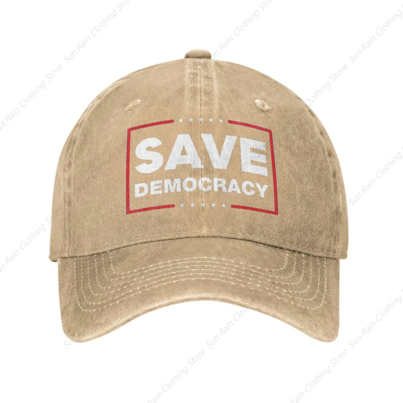 Save Defend Our Democracy Vote Election Campaign 2022 Cowboy Hat Baseball Cap Women Trucker Hat Men Dad Hats