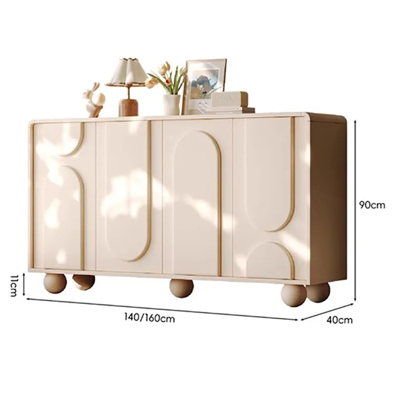 White Cute Living Room Cabinets Behind Sofa Storage Glam With Doors Living Room Cabinets French Trendy Meuble Luxury Furniture