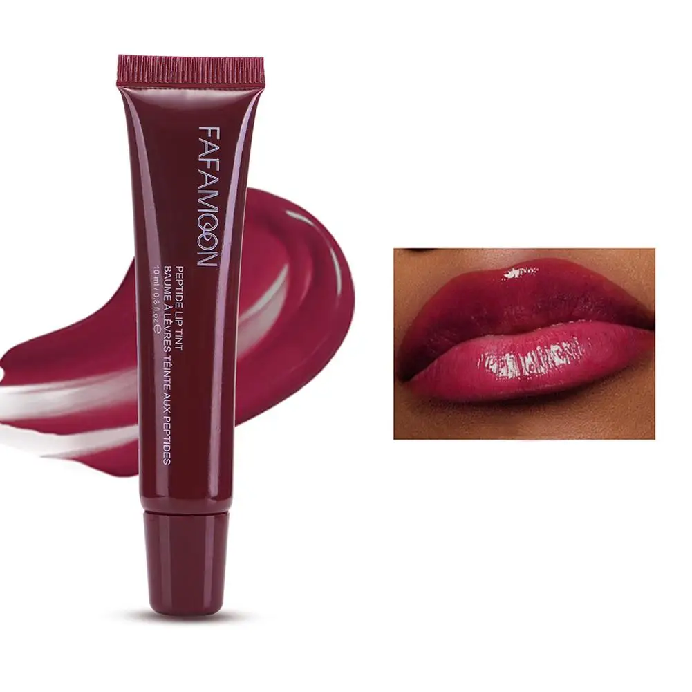 Spiegel Wasser Licht Lippen glasur feuchtigkeit spendender Lippenstift langlebiges Make-up Glas Lip Öl Glanz Kosmetik Lippen stift sexy trans parer k9i2