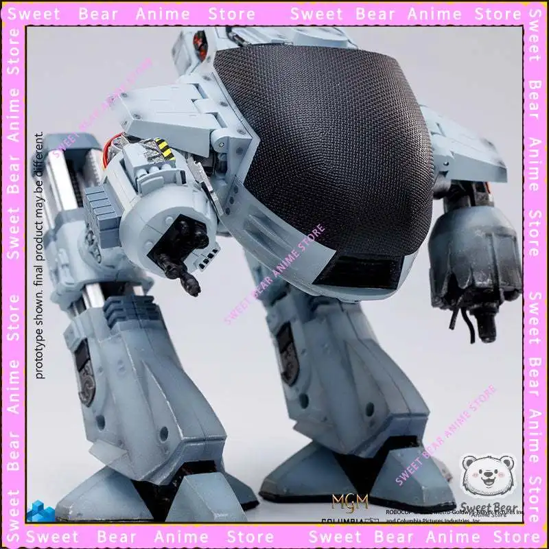 

Hiya LR0078 1/18 RoboCop Battle-Damaged Version ED209 Biped Robot Фигурка Аниме Модель Модная игрушка Настольная кукла Коллекционные предметы