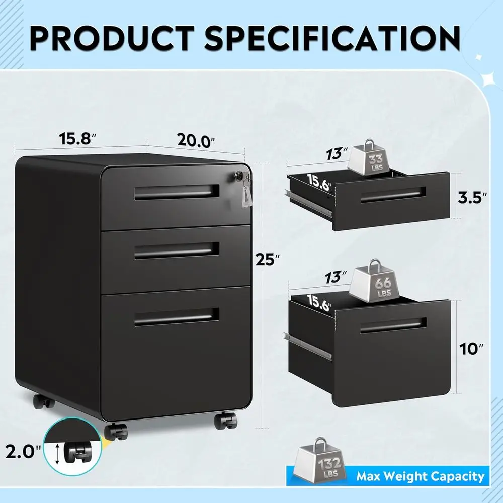 Thumbnail 3 - #21 Best Metal Filing Cabinets to Buy In 2026