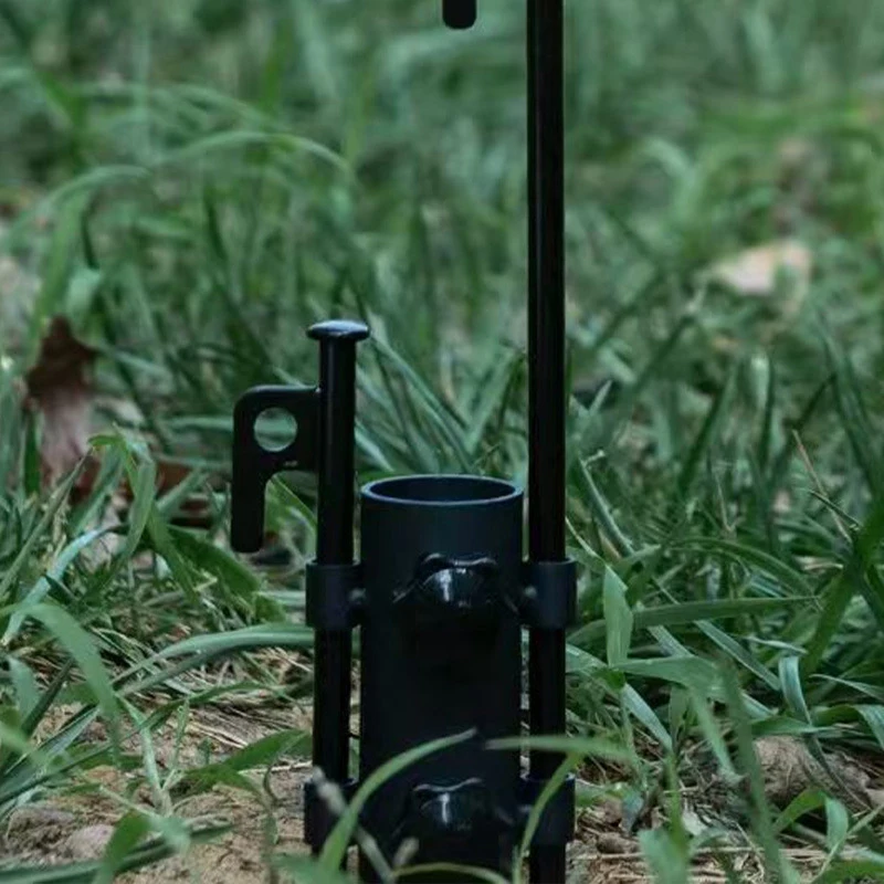 1Pc Outdoor Camping Tent Ceiling Fixed Accessories Canopy Tarp Camp Pole Fixer Equipment Support Rod Fixing Tube Outdoor Tools