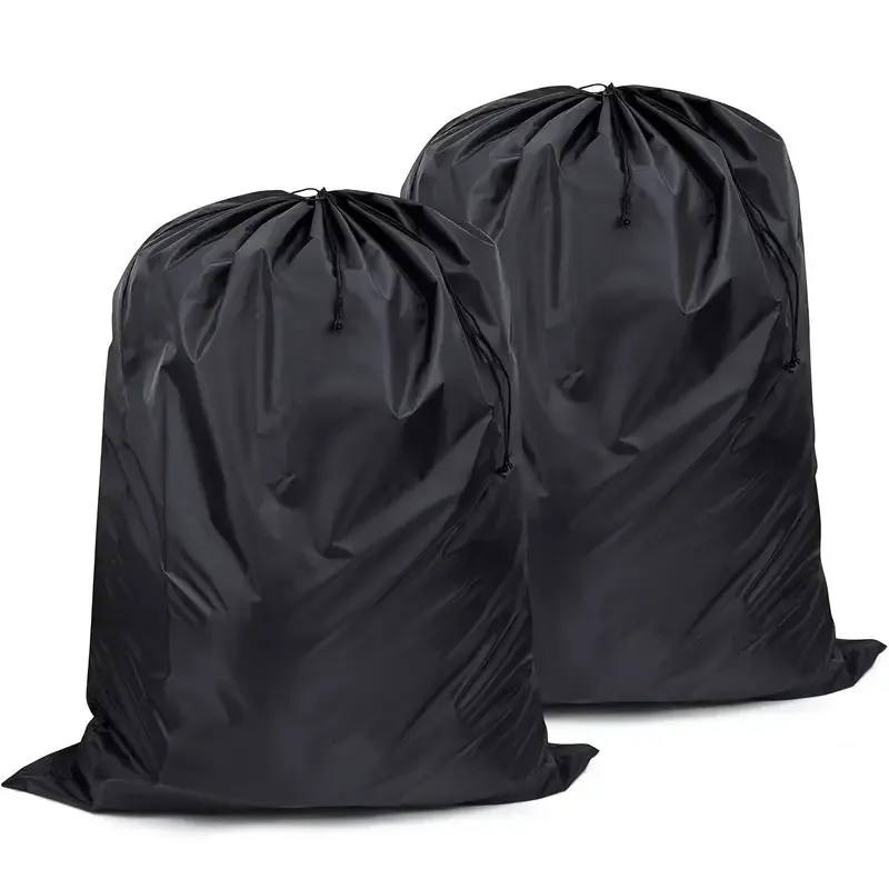 1 Piece Water-Repellent Oxford Storage Bags with Drawstring 110x140cm Dustproof Big Pouches Home Organizer for Clothes Toys