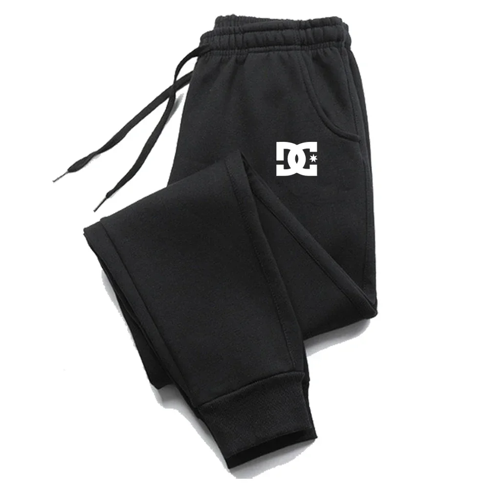 Pantalones Casuales para Hombre, Pantalones Deportivos de Otoño e Invierno, Pantalones para Correr, Gimnasio, Deporte, Color Sólido, Pantalones Largos para Entrenamiento